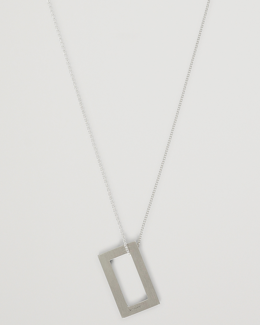 Herre | Halsband | LE GRAMME | Rectangular Necklace Le 3.4 Sterling Silver