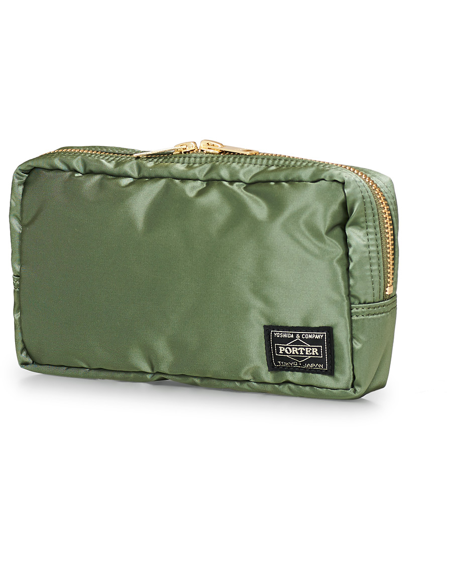 Herre | Porter-Yoshida & Co. Tanker Pouch Sage Green | Porter-Yoshida & Co. | Tanker Pouch Sage Green