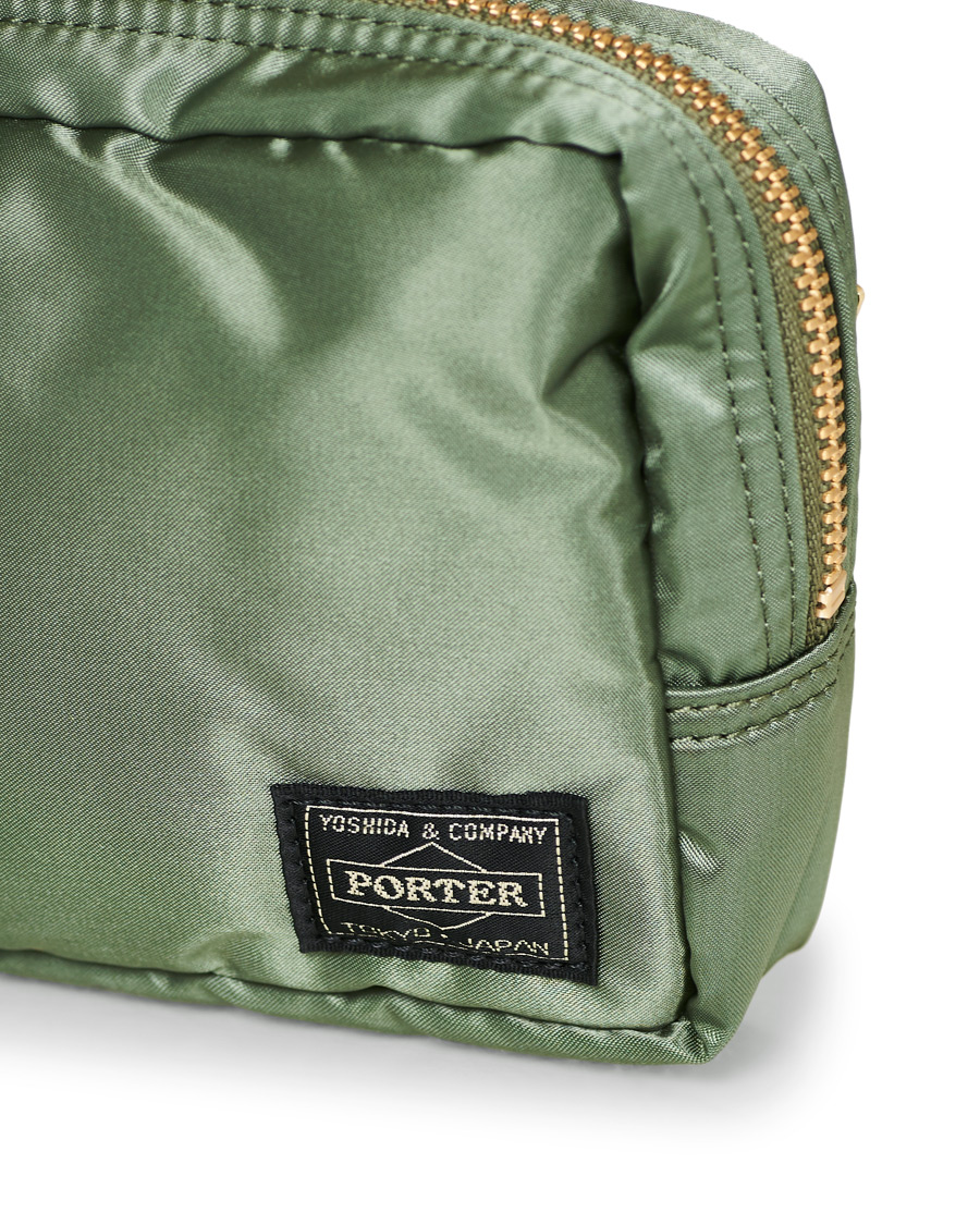 Herre | Porter-Yoshida & Co. Tanker Pouch Sage Green | Porter-Yoshida & Co. | Tanker Pouch Sage Green