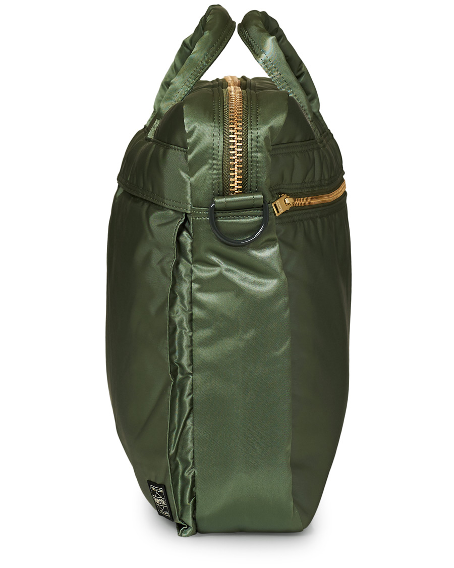 Herre | Porter-Yoshida & Co. Tanker 2Way Briefcase Sage Green | Porter-Yoshida & Co. | Tanker 2Way Briefcase Sage Green