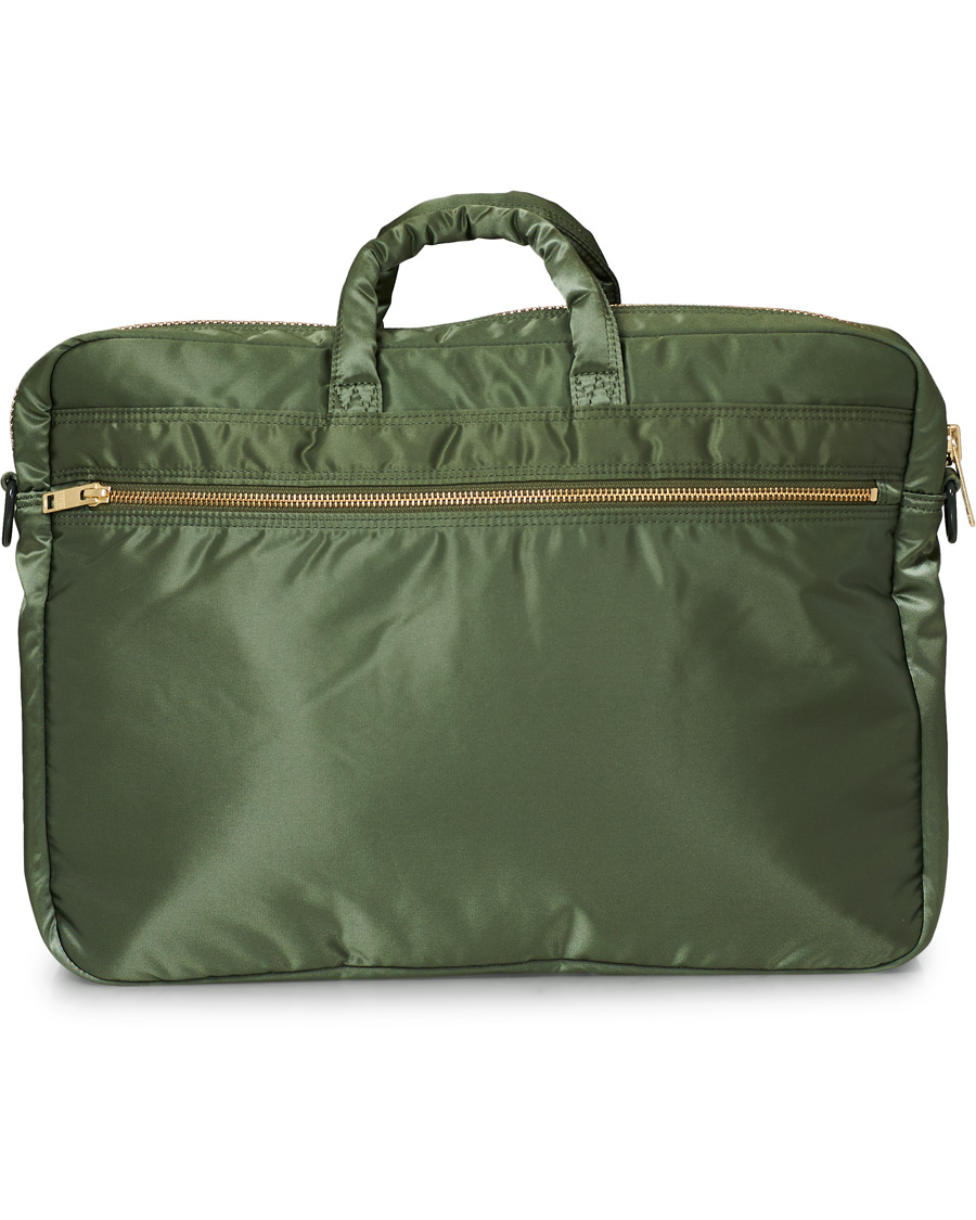 Herre | Porter-Yoshida & Co. Tanker 2Way Briefcase Sage Green | Porter-Yoshida & Co. | Tanker 2Way Briefcase Sage Green