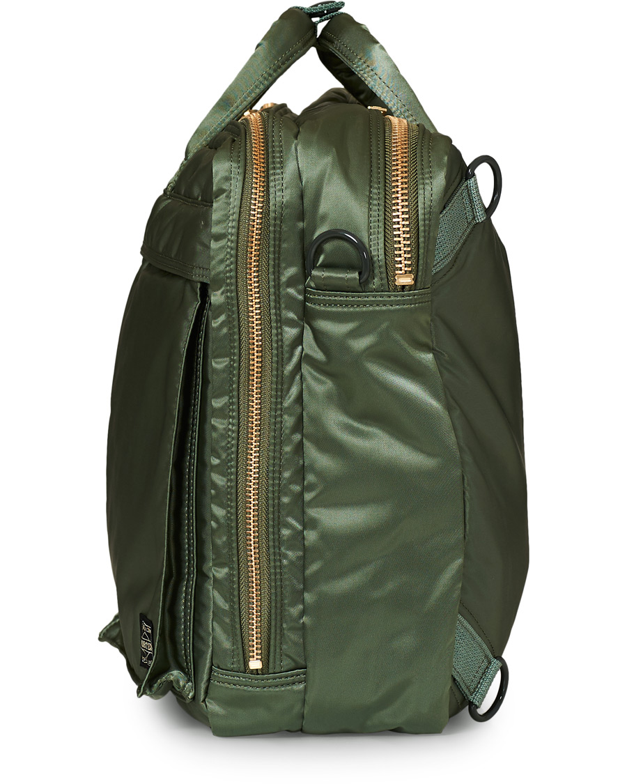 Herre | Porter-Yoshida & Co. Tanker 3Way Briefcase Sage Green | Porter-Yoshida & Co. | Tanker 3Way Briefcase Sage Green