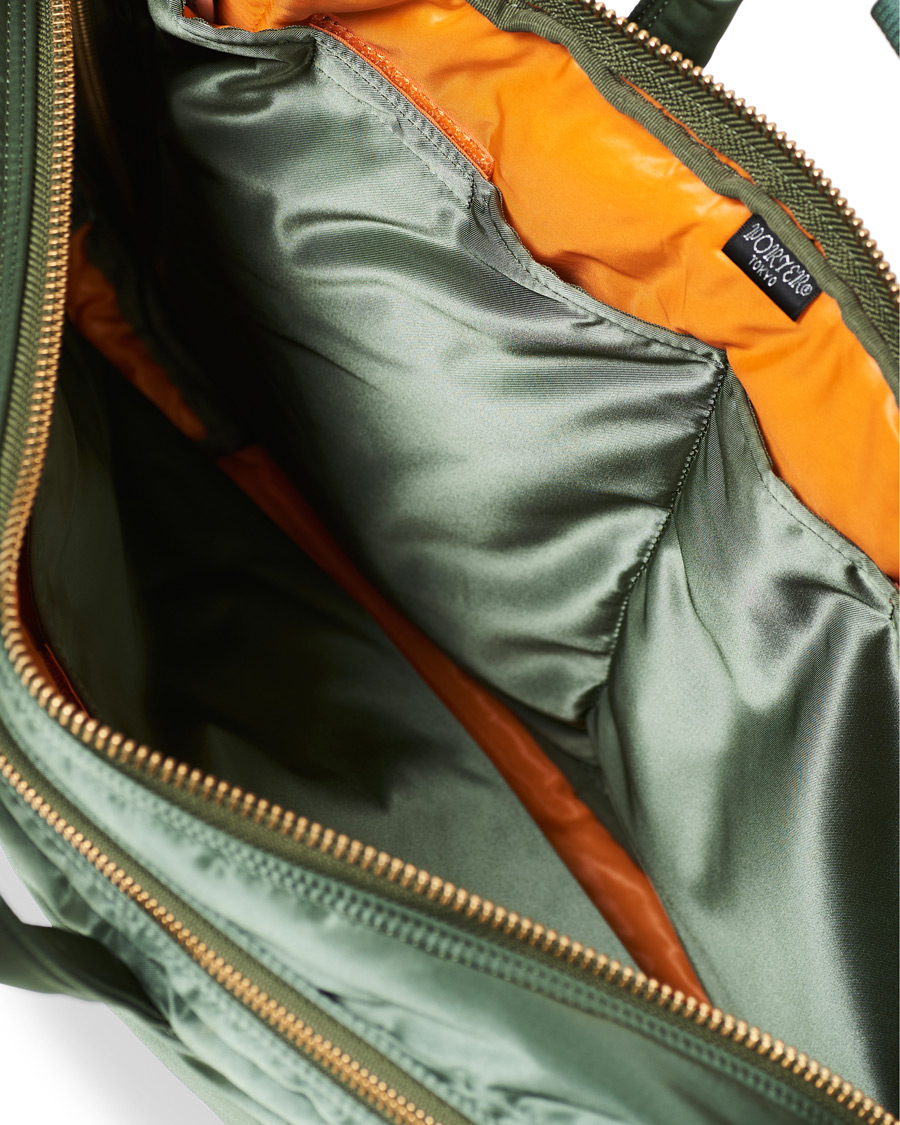 Herre | Porter-Yoshida & Co. Tanker 3Way Briefcase Sage Green | Porter-Yoshida & Co. | Tanker 3Way Briefcase Sage Green