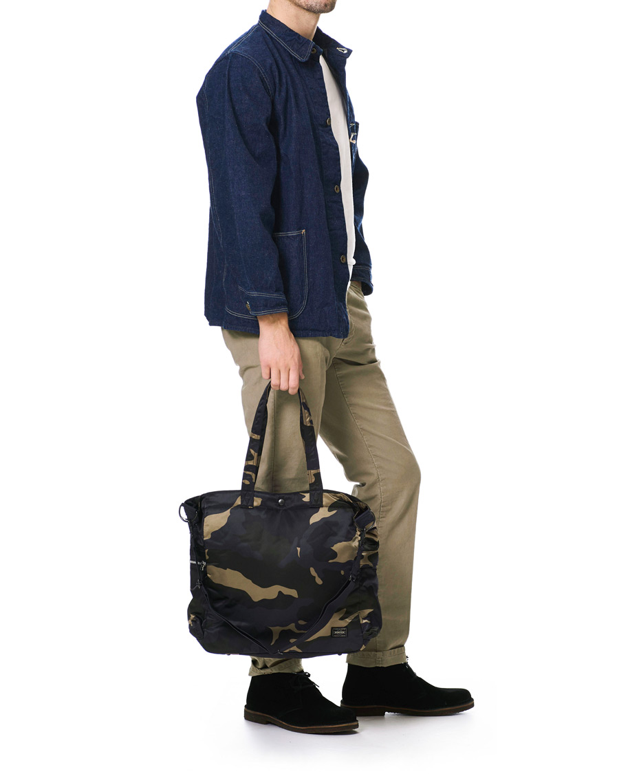 Herre | Porter-Yoshida & Co. Counter Shade 2Way Tote Bag Woodland Khaki | Porter-Yoshida & Co. | Counter Shade 2Way Tote Bag Woodland Khaki