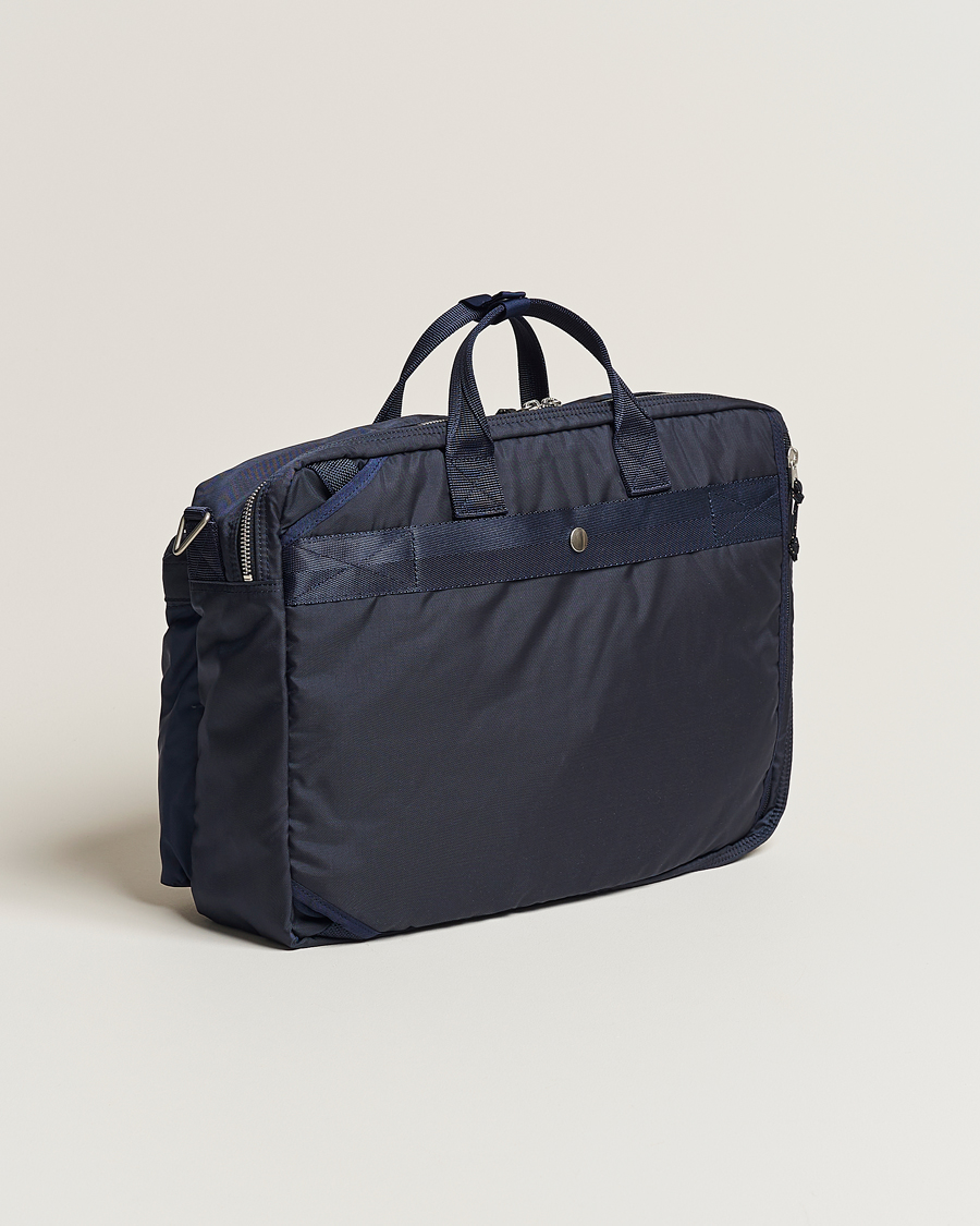 Herre | Vesker | Porter-Yoshida & Co. | Force 3Way Briefcase Navy Blue