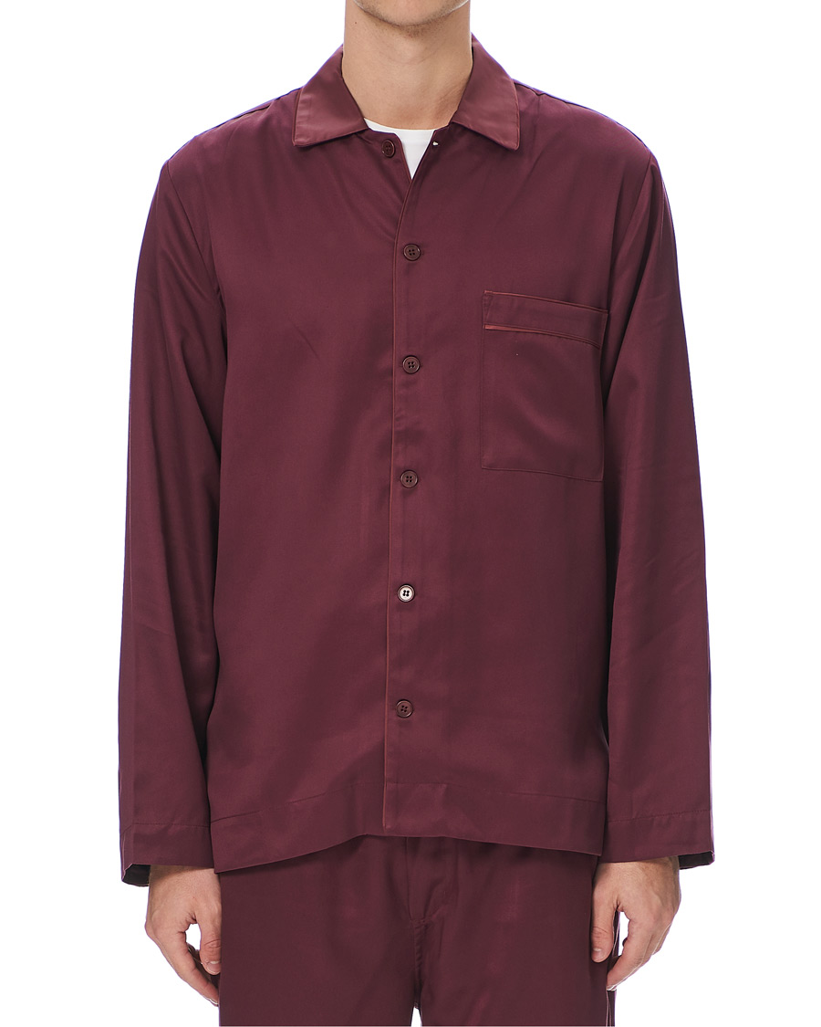 Herre | Pyjamaser og badekåper | CDLP | Home Suit Long Sleeve Burgundy