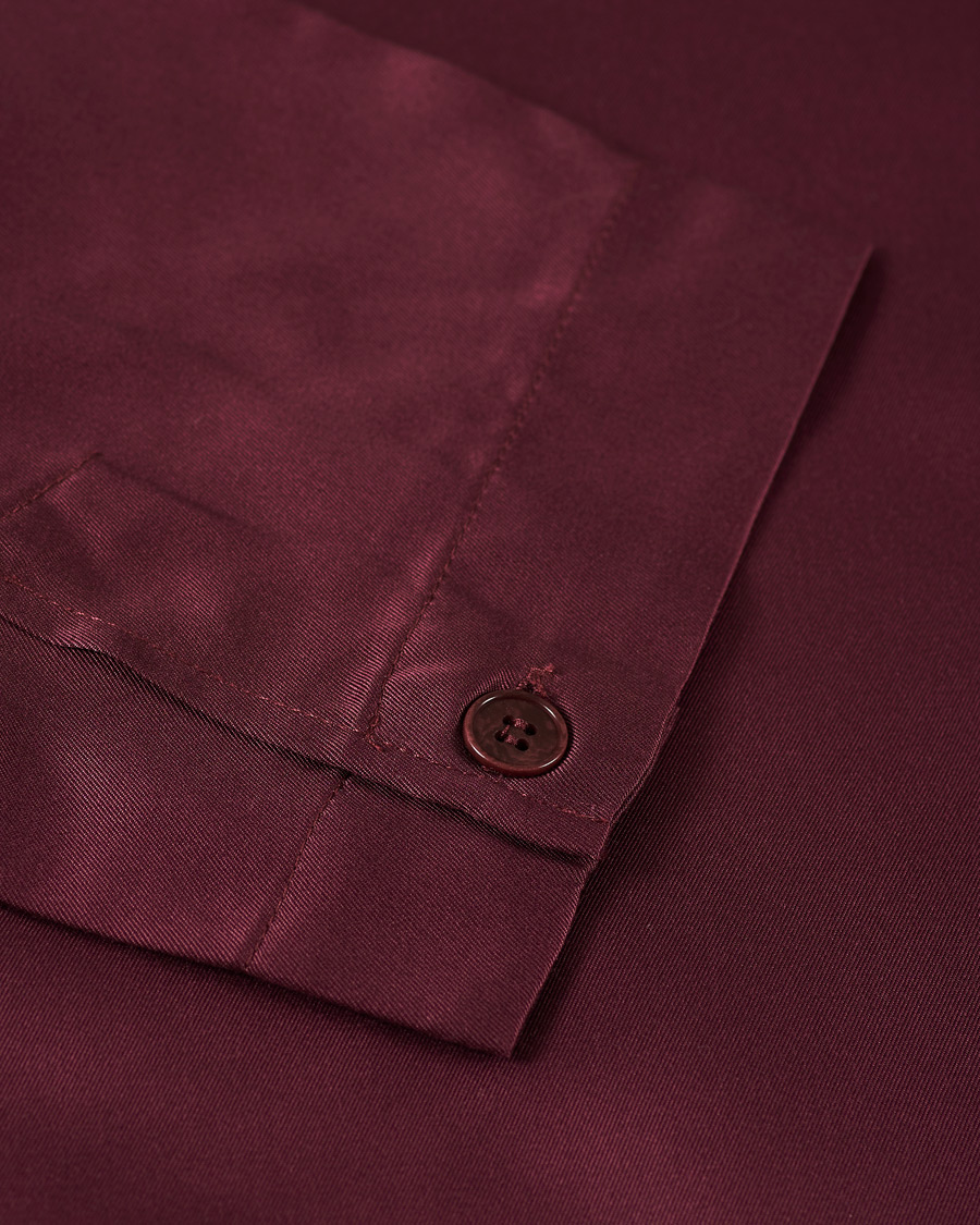 Herre | Pyjamaser og badekåper | CDLP | Home Suit Long Sleeve Burgundy