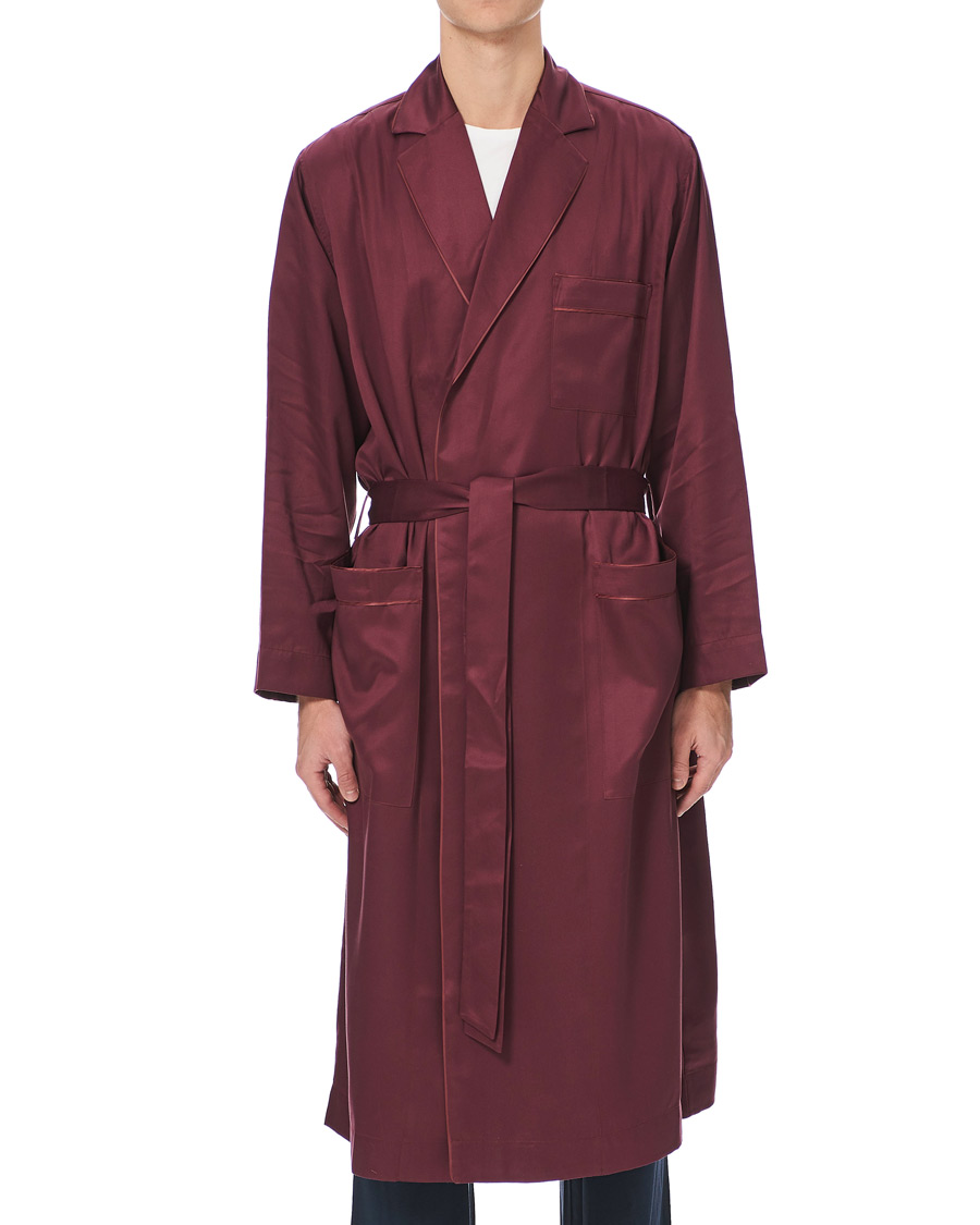 Herre | Pyjamaser og badekåper | CDLP | Home Robe Burgundy