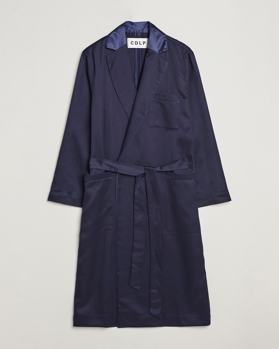 Herre | Pyjamaser og badekåper | CDLP | Home Robe Navy Blue