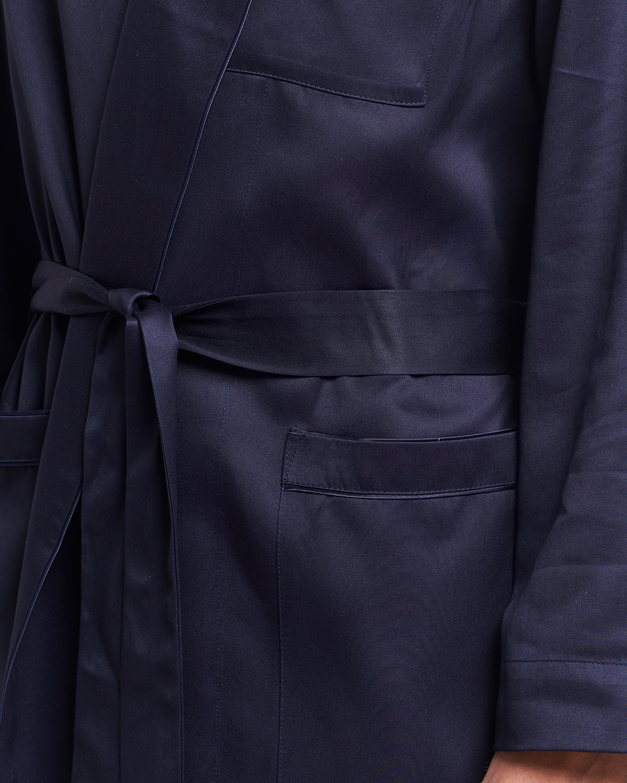 Herre | Pyjamaser og badekåper | CDLP | Home Robe Navy Blue