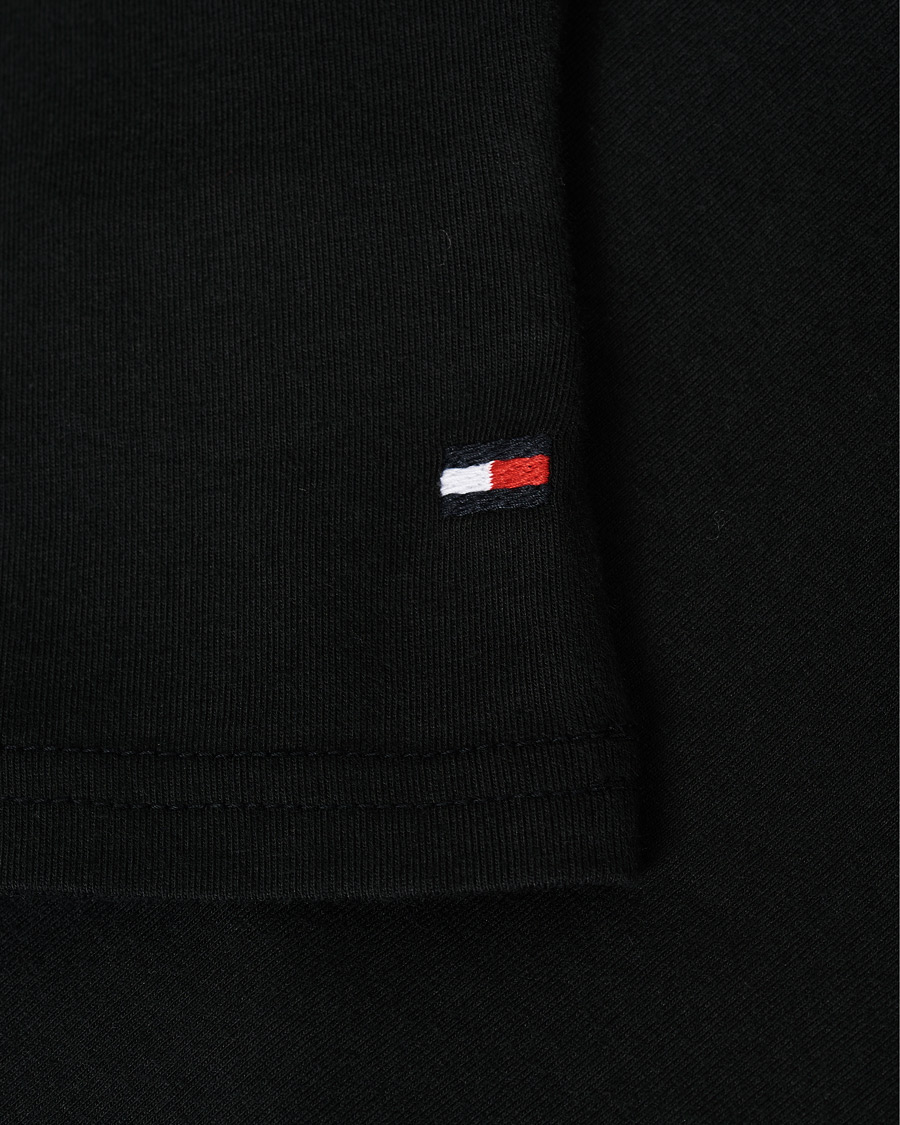 Herre | T-Shirts | Tommy Hilfiger | 3-Pack Cotton Strech Crew Neck Tee Black