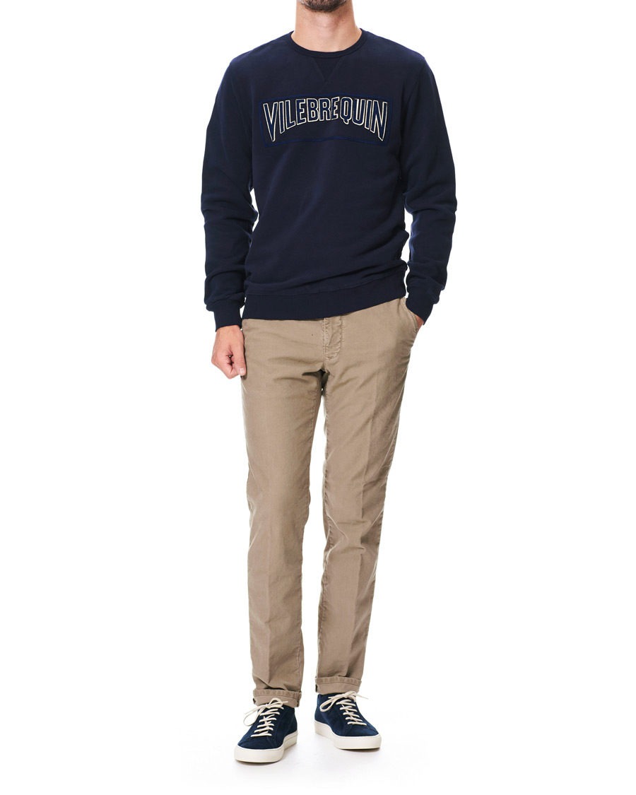 Herre | Gensere | Vilebrequin | Vintage Crewneck Sweater Navy