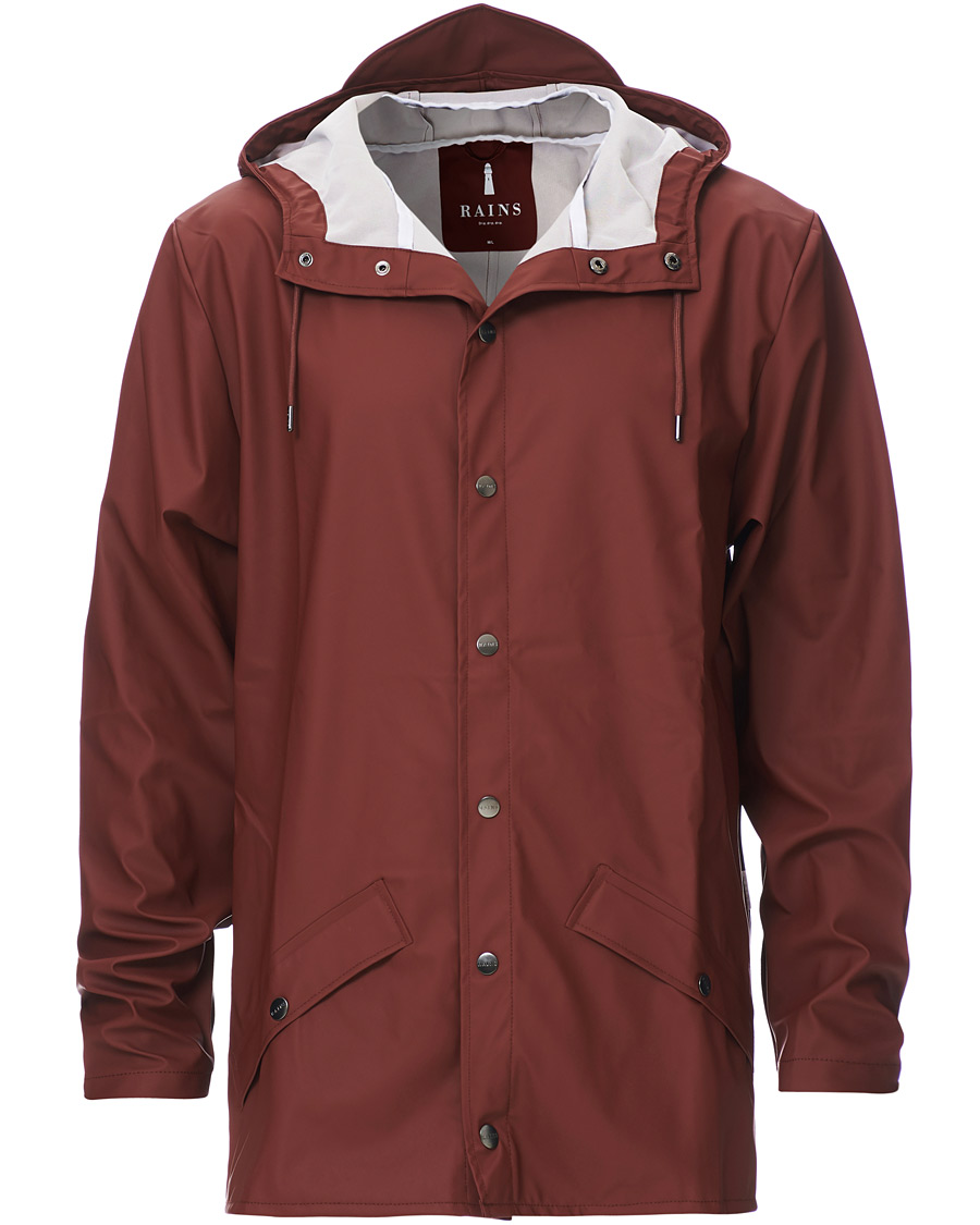 Herre | Jakker | RAINS | Jacket Maroon