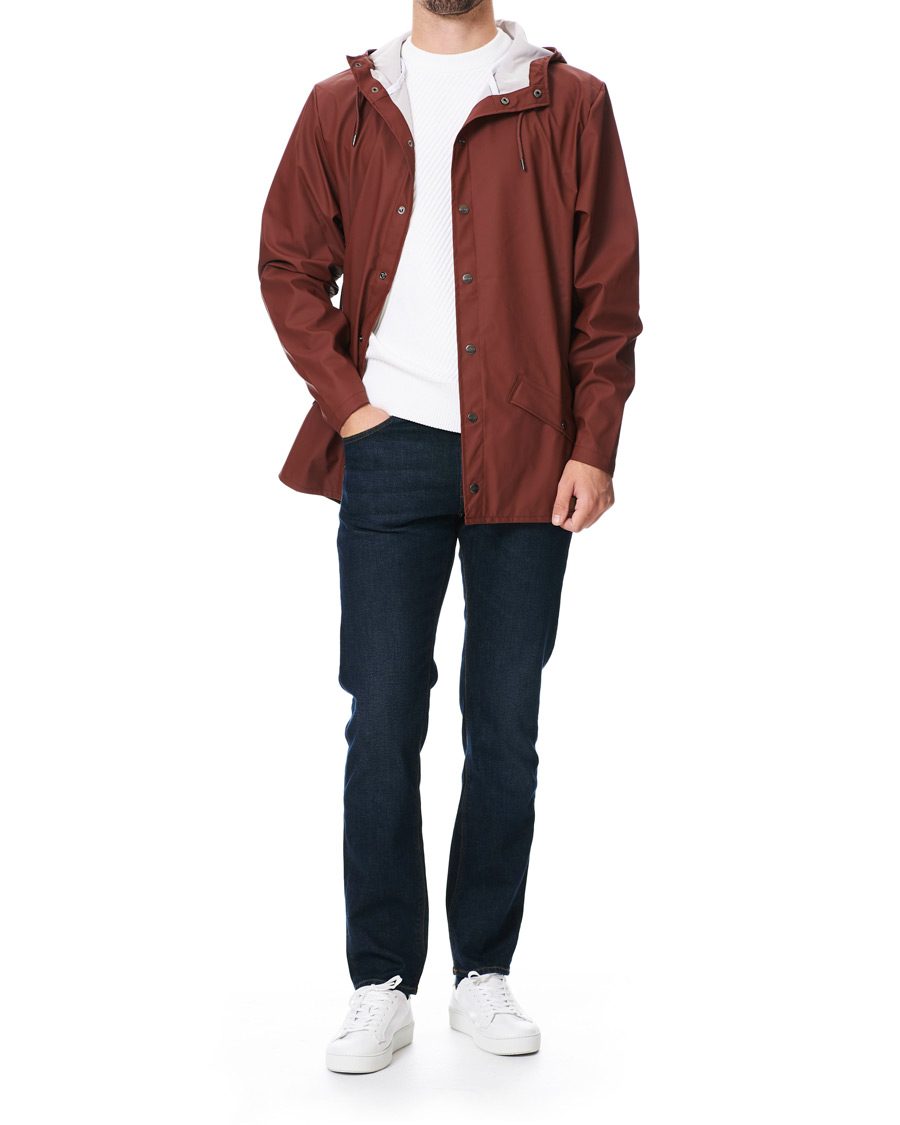 Herre | Jakker | RAINS | Jacket Maroon