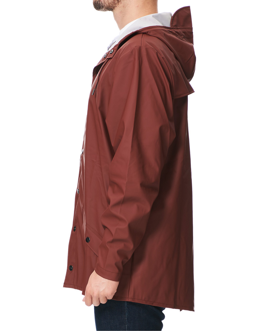Herre | Jakker | RAINS | Jacket Maroon