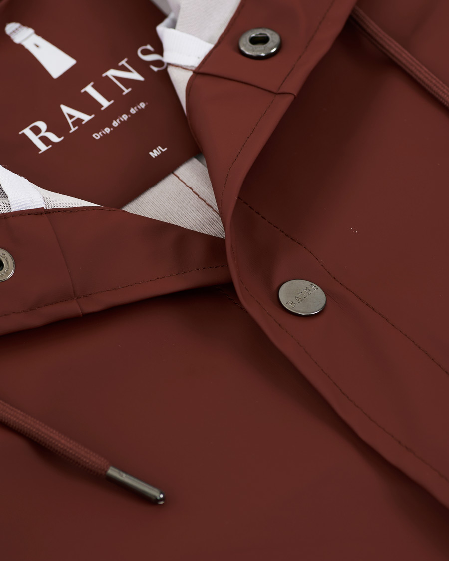 Herre | Jakker | RAINS | Jacket Maroon