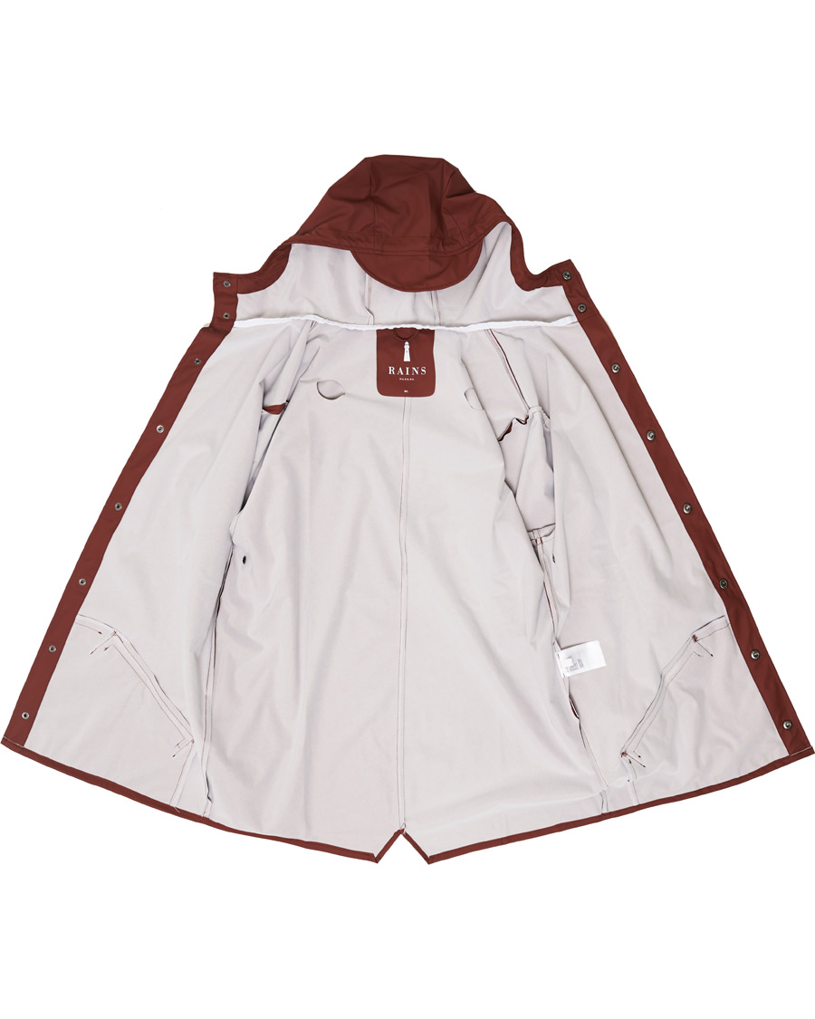 Herre | Jakker | RAINS | Jacket Maroon