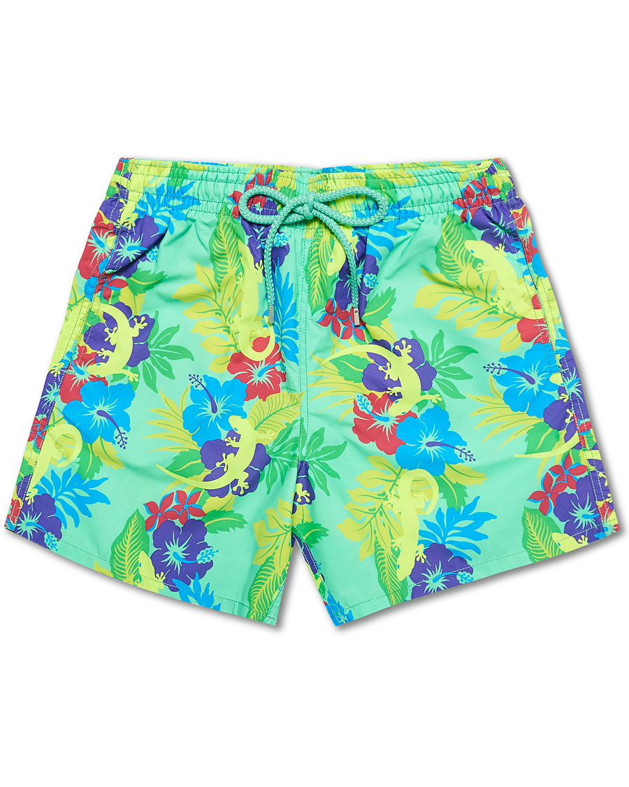 Herre | Badeshorts | Vilebrequin | Moorea Swim Shorts Les Geckos