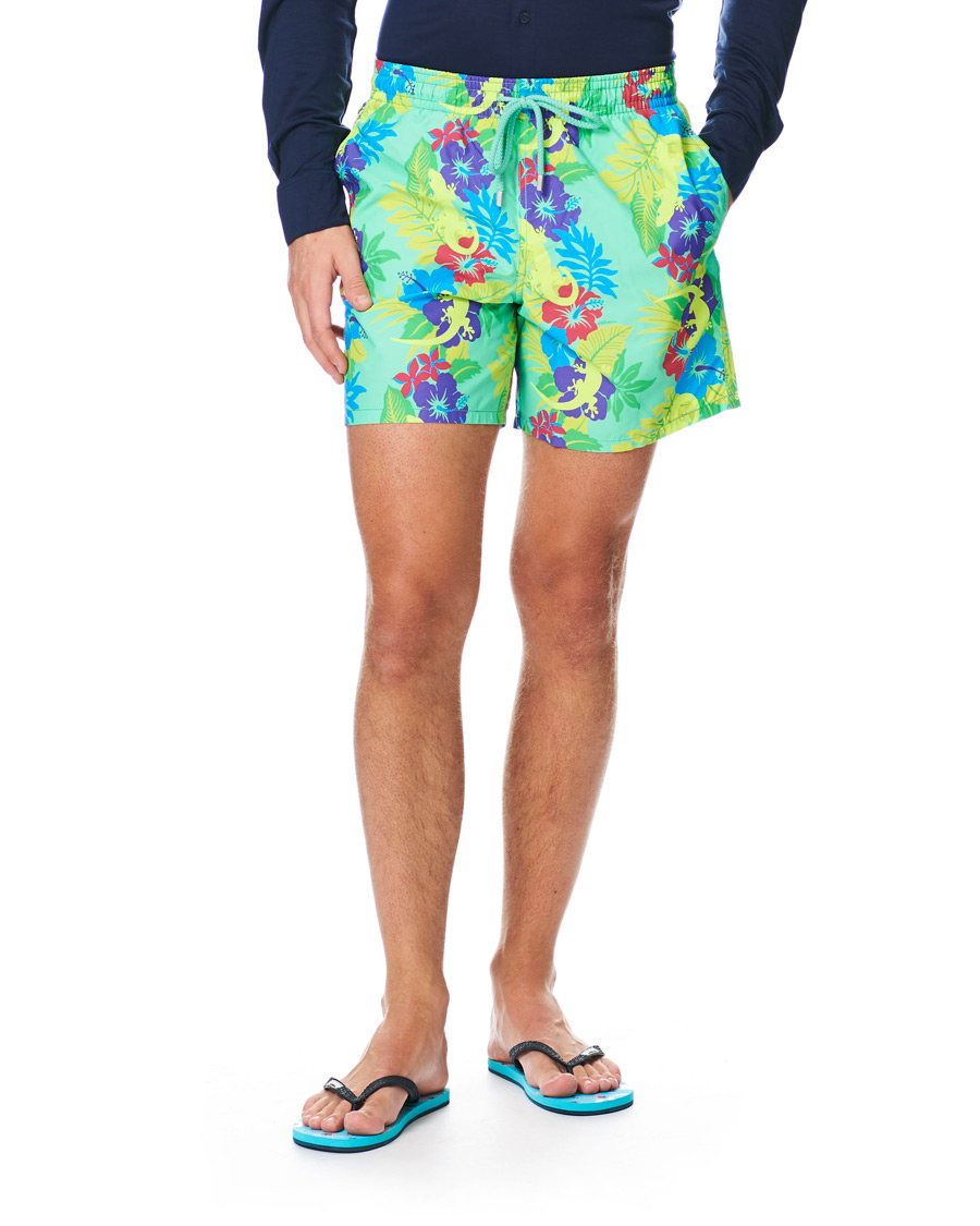 Herre | Badeshorts | Vilebrequin | Moorea Swim Shorts Les Geckos