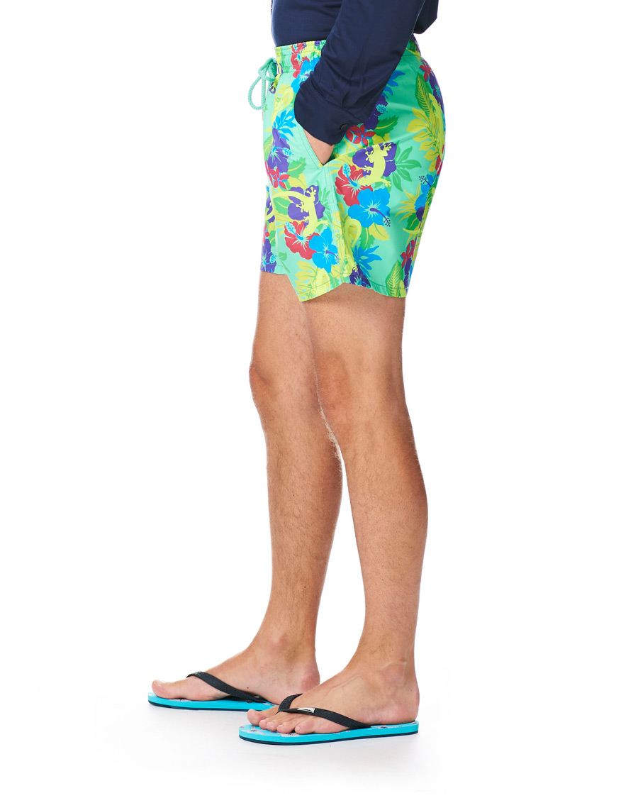 Herre | Badeshorts | Vilebrequin | Moorea Swim Shorts Les Geckos
