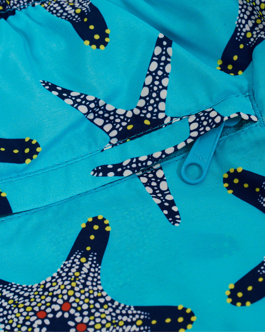 Herre | Badeshorts | Vilebrequin | Mahina Swim Shorts Bleu Lazuli