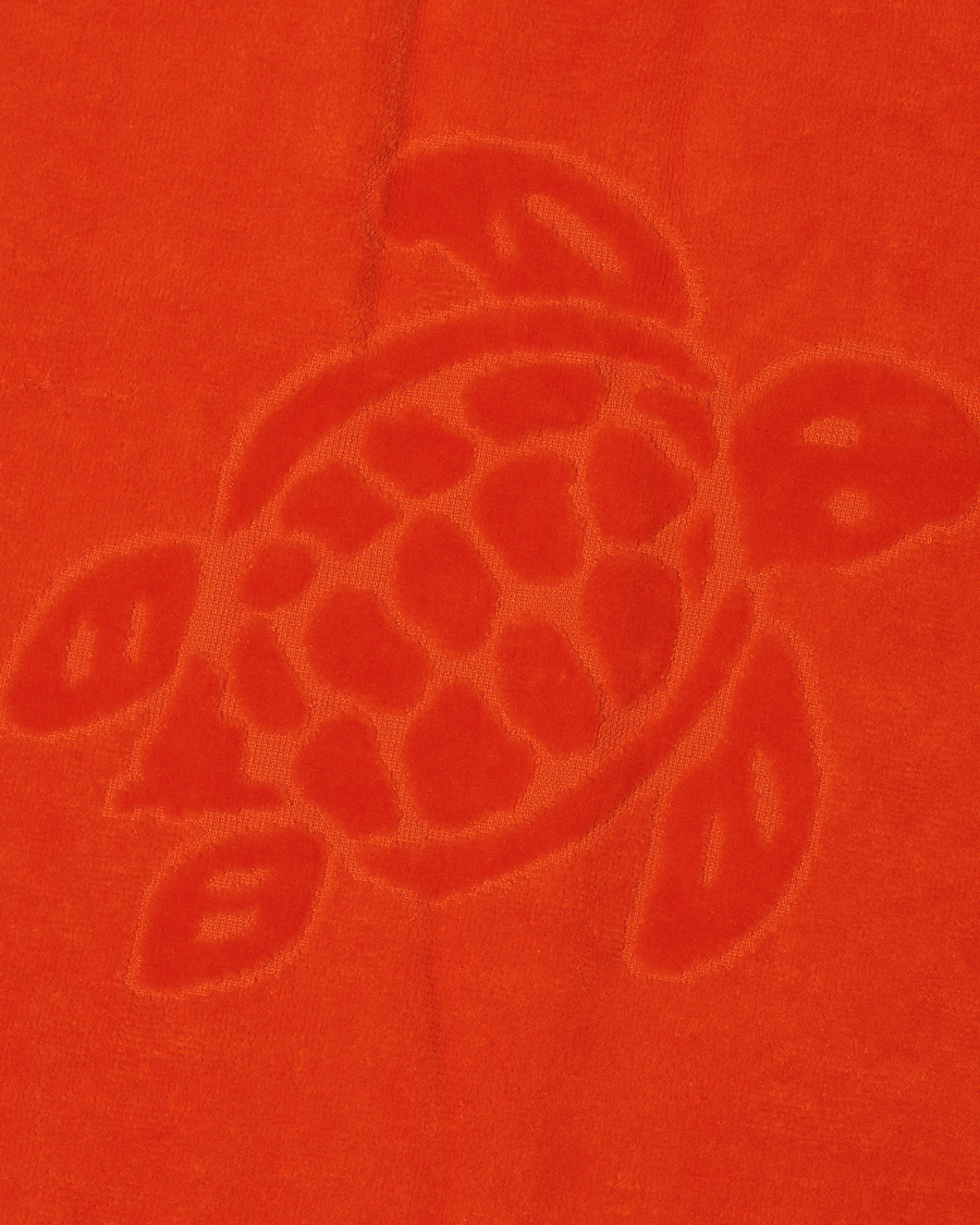 Herre | Vilebrequin Terry Cloth Beach Towel Orange | Vilebrequin | Terry Cloth Beach Towel Orange