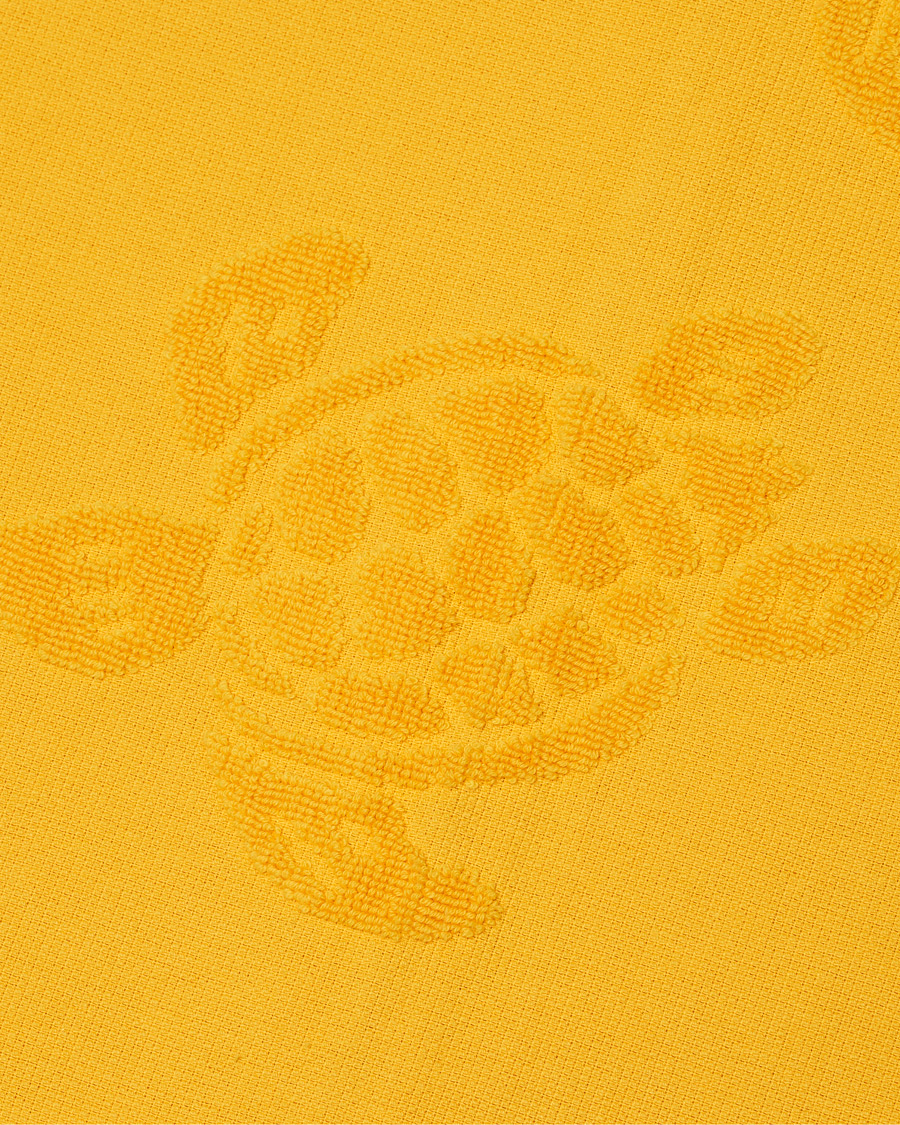 Herre | Vilebrequin Turtle Jacquard Beach Towel Yellow | Vilebrequin | Turtle Jacquard Beach Towel Yellow