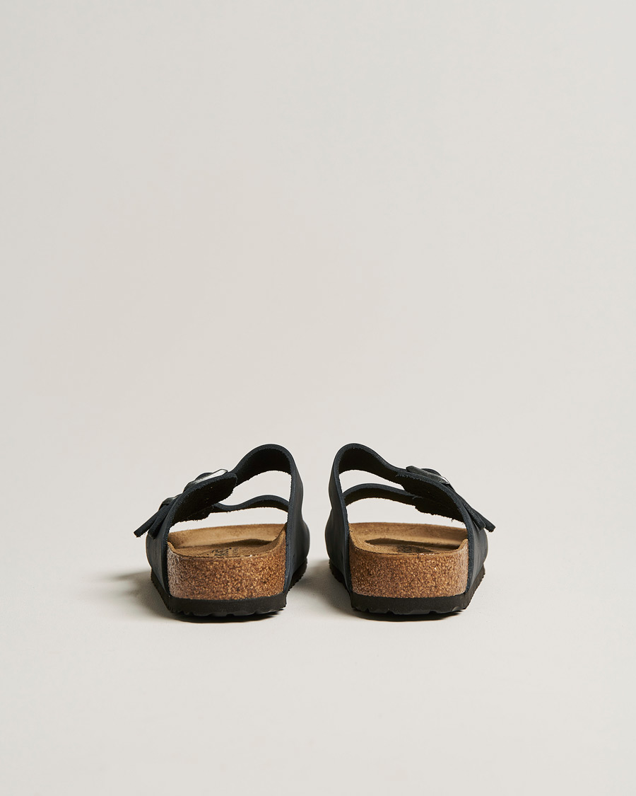 Herre | Sandaler og tøfler | BIRKENSTOCK | Arizona Classic Footbed Black Oiled Leather
