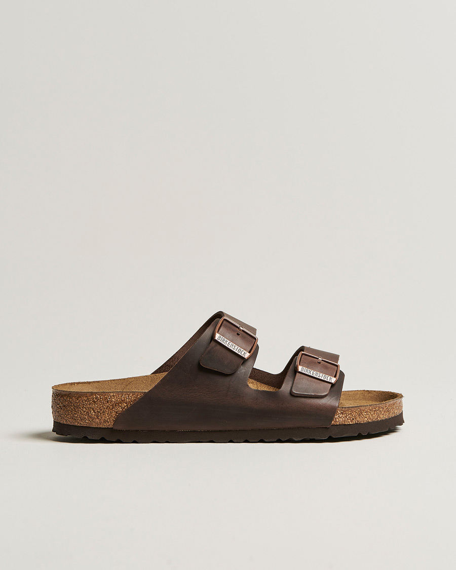 Herre | Sandaler og tøfler | BIRKENSTOCK | Arizona Classic Footbed Habana Oiled Leather