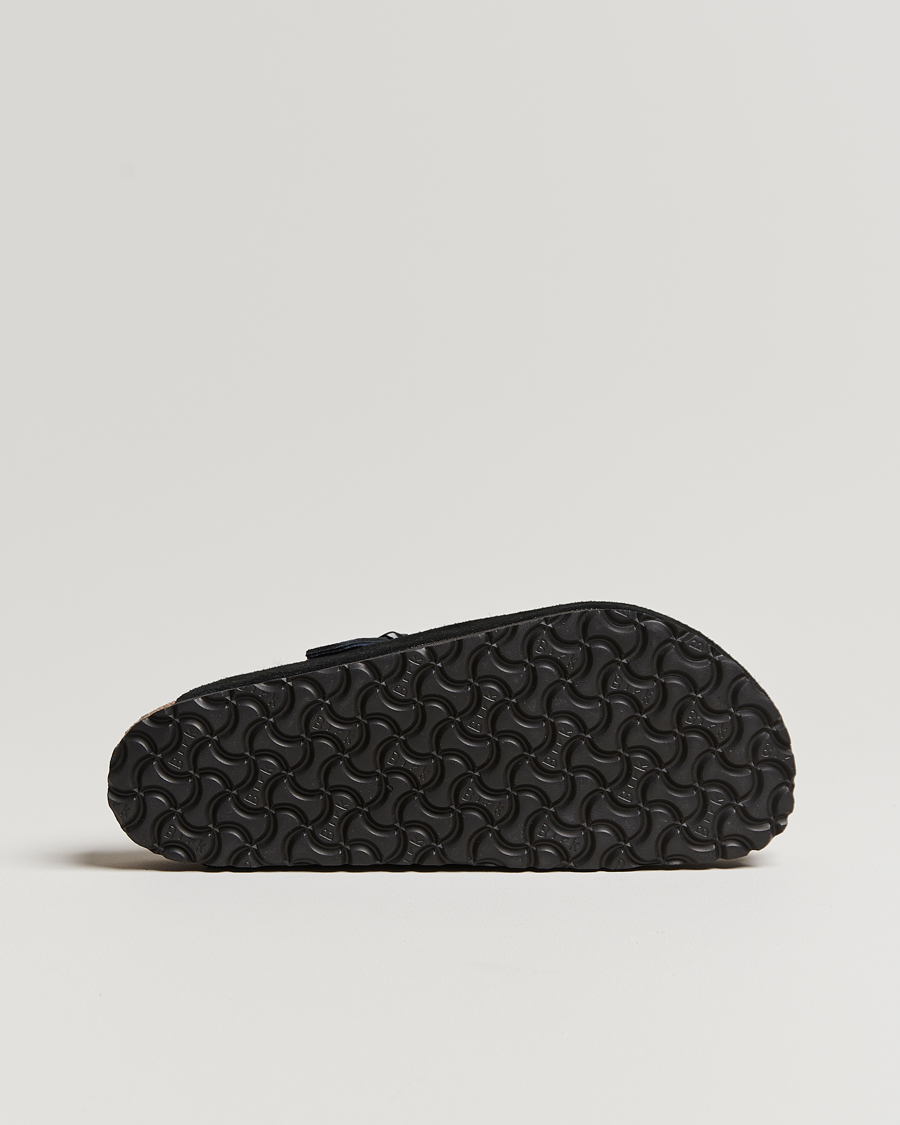 Herre | Sandaler og tøfler | BIRKENSTOCK | Boston Shearling Black Suede