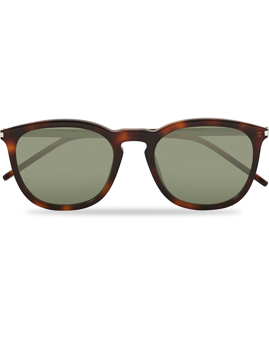 Herre | Saint Laurent SL 360 Sunglasses Havana/Green | Saint Laurent | SL 360 Sunglasses Havana/Green