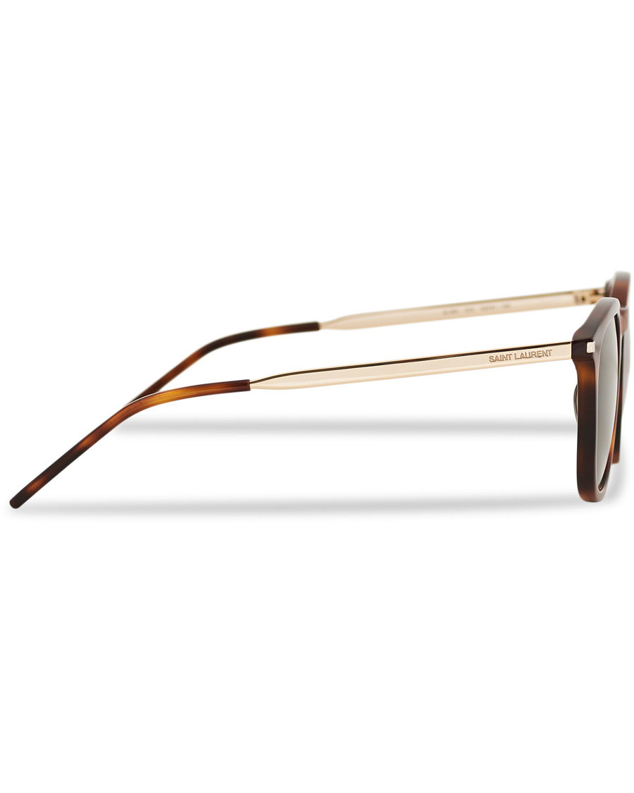 Herre | Saint Laurent SL 360 Sunglasses Havana/Green | Saint Laurent | SL 360 Sunglasses Havana/Green