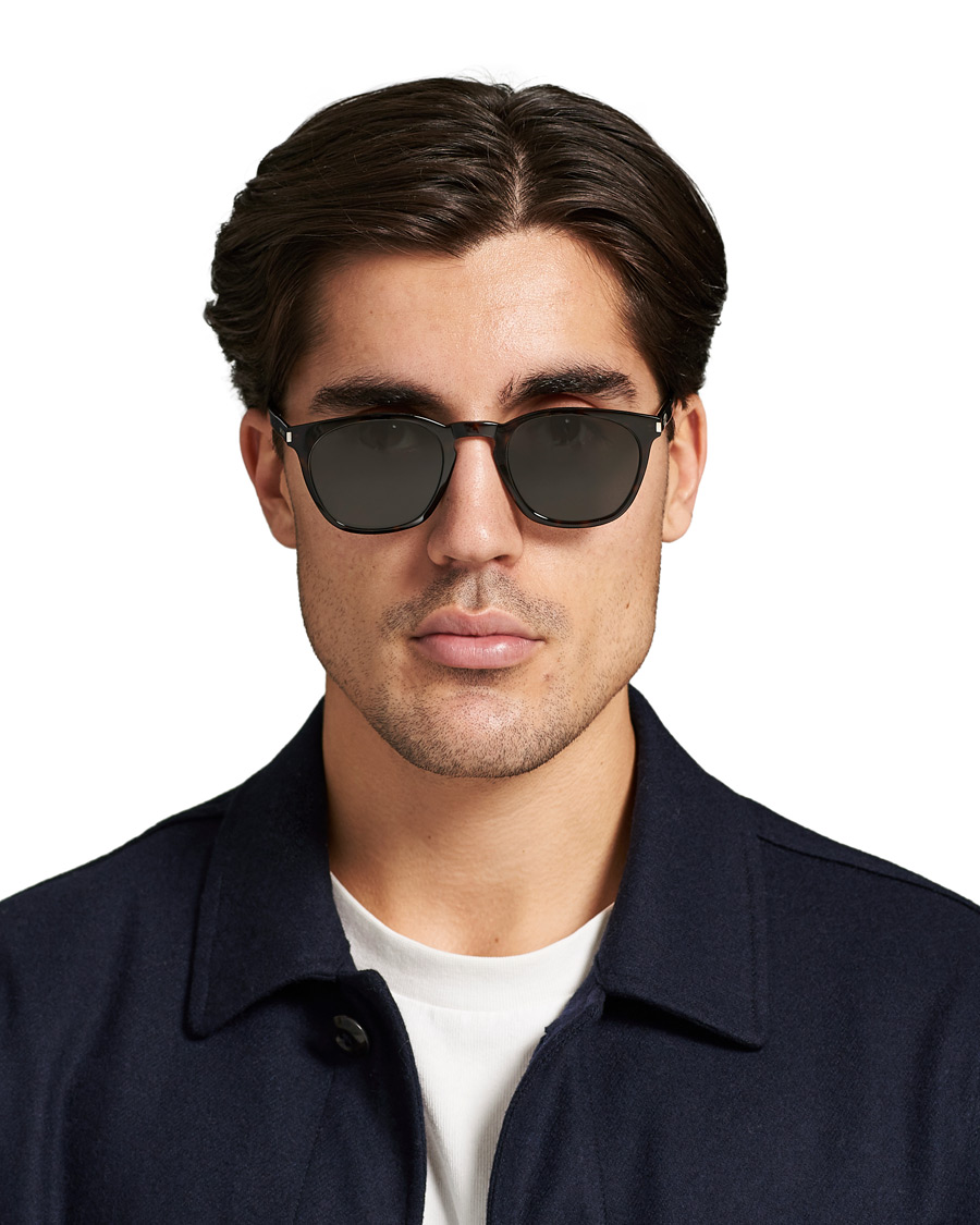 Herre | Solbriller | Saint Laurent | SL 28 Sunglasses Havana/Grey
