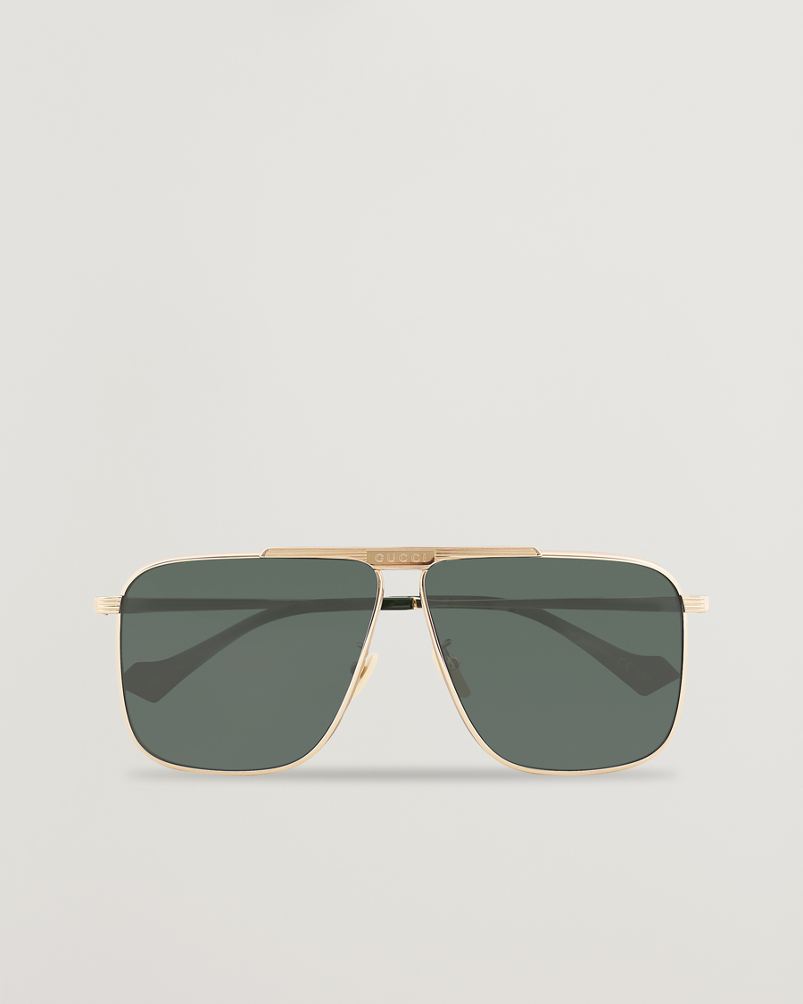 Herre |  | Gucci | GG8040S Sunglasses Gold/Green