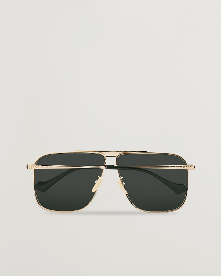 Herre | Solbriller | Gucci | GG8040S Sunglasses Gold/Green