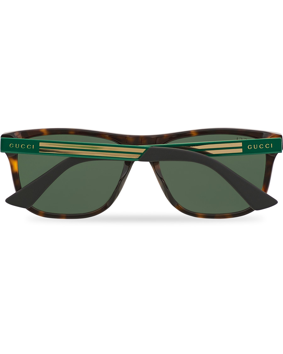 Herre | Solbriller | Gucci | GG0687S Sunglasses Havana/Green