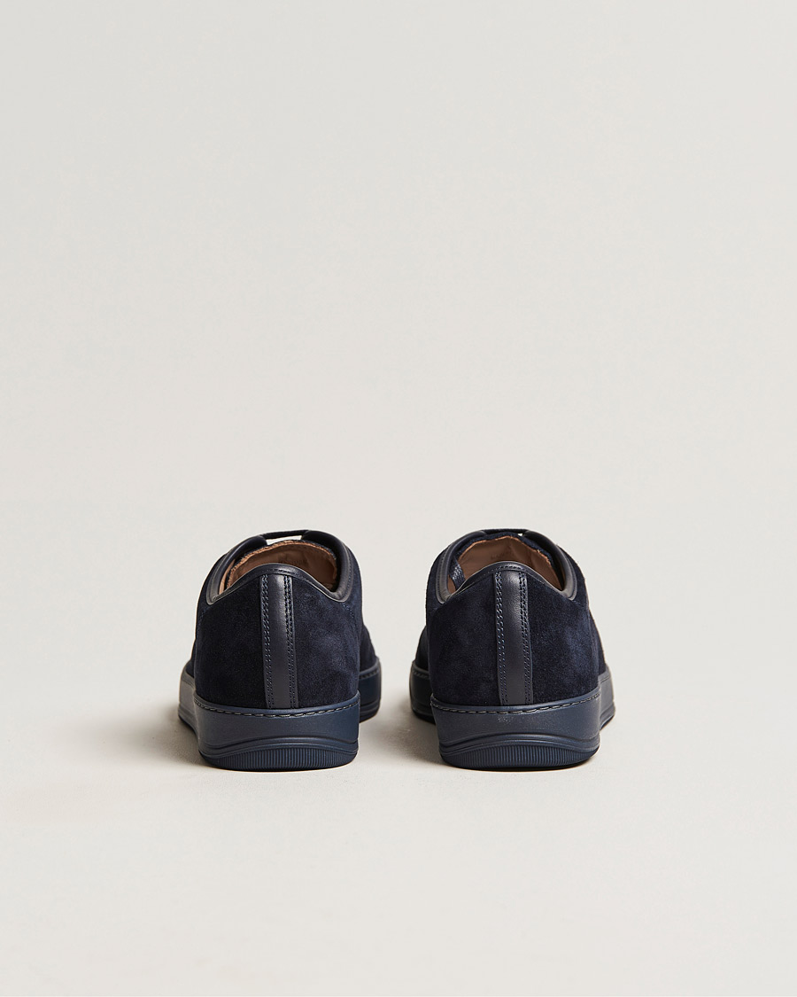Herre | Sneakers | Lanvin | Patent Cap Toe Sneaker Navy/Navy