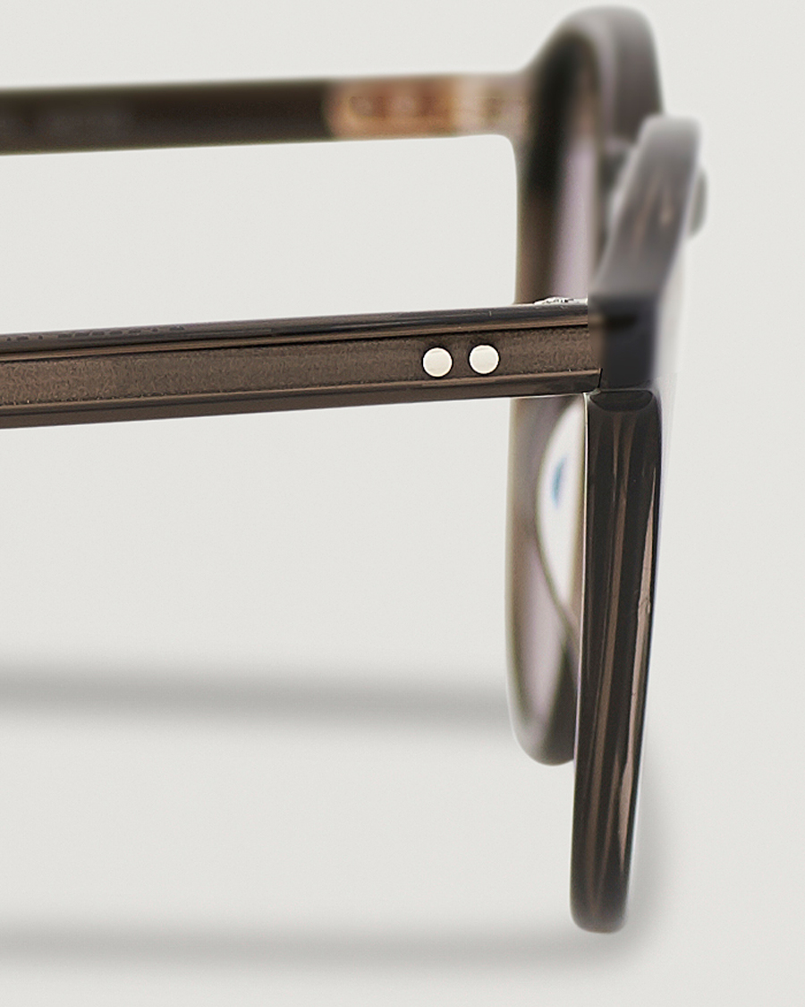 Herre | Solbriller | Garrett Leight | Hampton 46 Sunglasses Black Glass