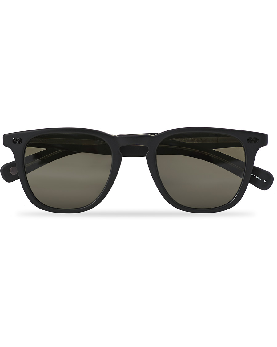 Herre | Garrett Leight Hampton X Sunglasses Matte Black | Garrett Leight | Hampton X Sunglasses Matte Black