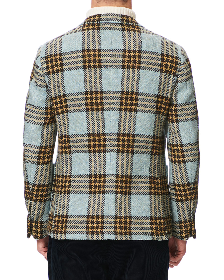 Herre | Dressjakker | GANT | Luke Edward Hall Check Blazer Hamptons Blue
