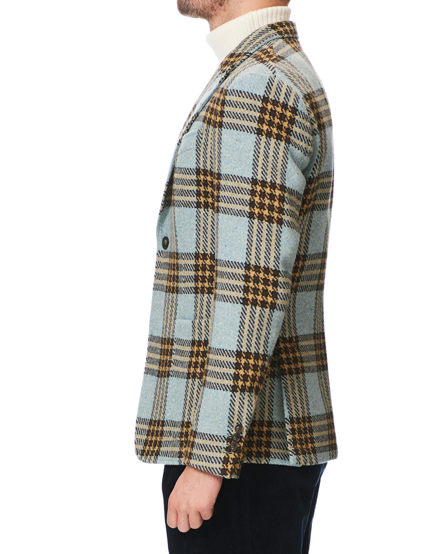 Herre | Dressjakker | GANT | Luke Edward Hall Check Blazer Hamptons Blue