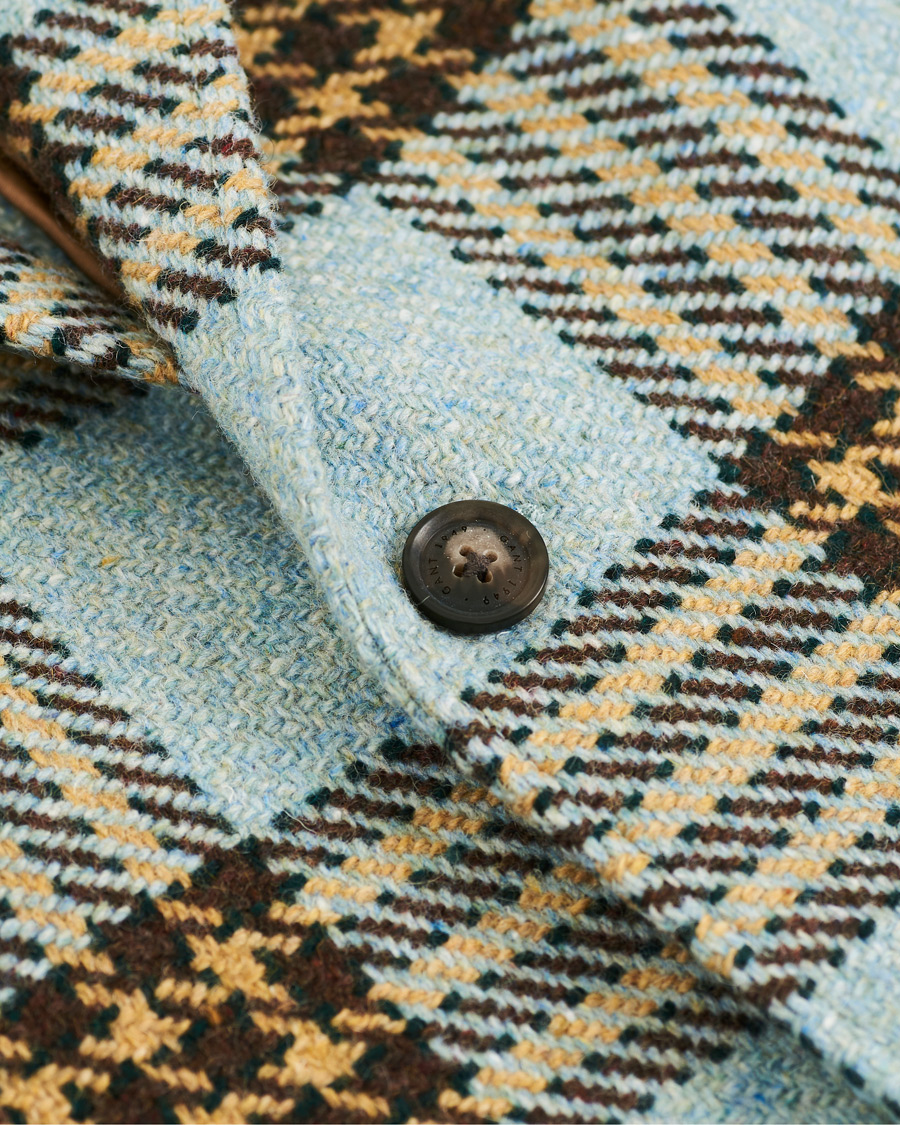 Herre | Dressjakker | GANT | Luke Edward Hall Check Blazer Hamptons Blue