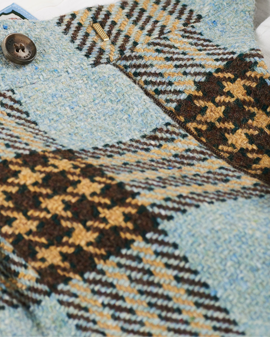 Herre | Bukser | GANT | Luke Edward Hall Check Trousers Hamptons Blue
