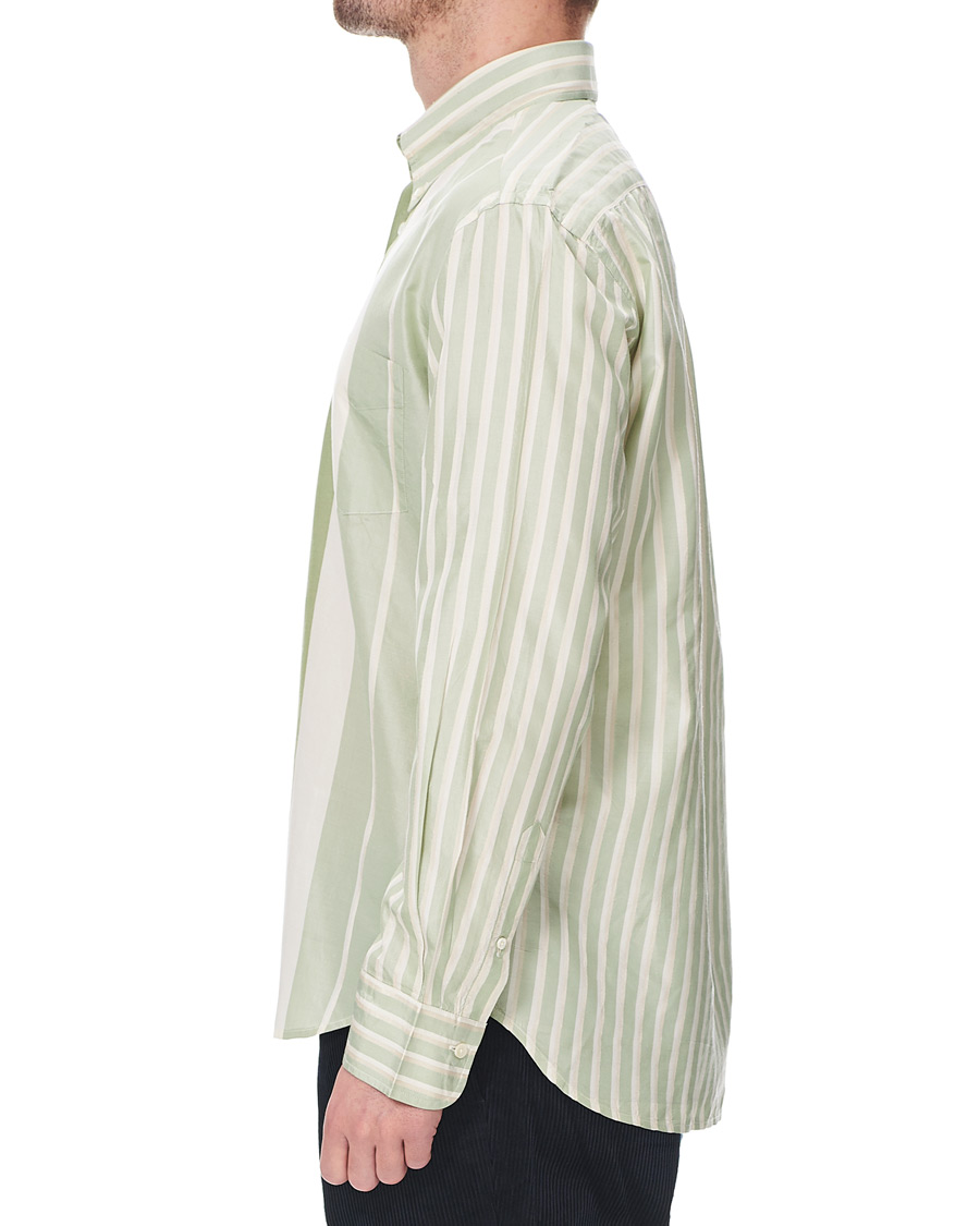 Herre | Skjorter | GANT | Luke Edward Hall Silk Stripe Shirt Pepermint