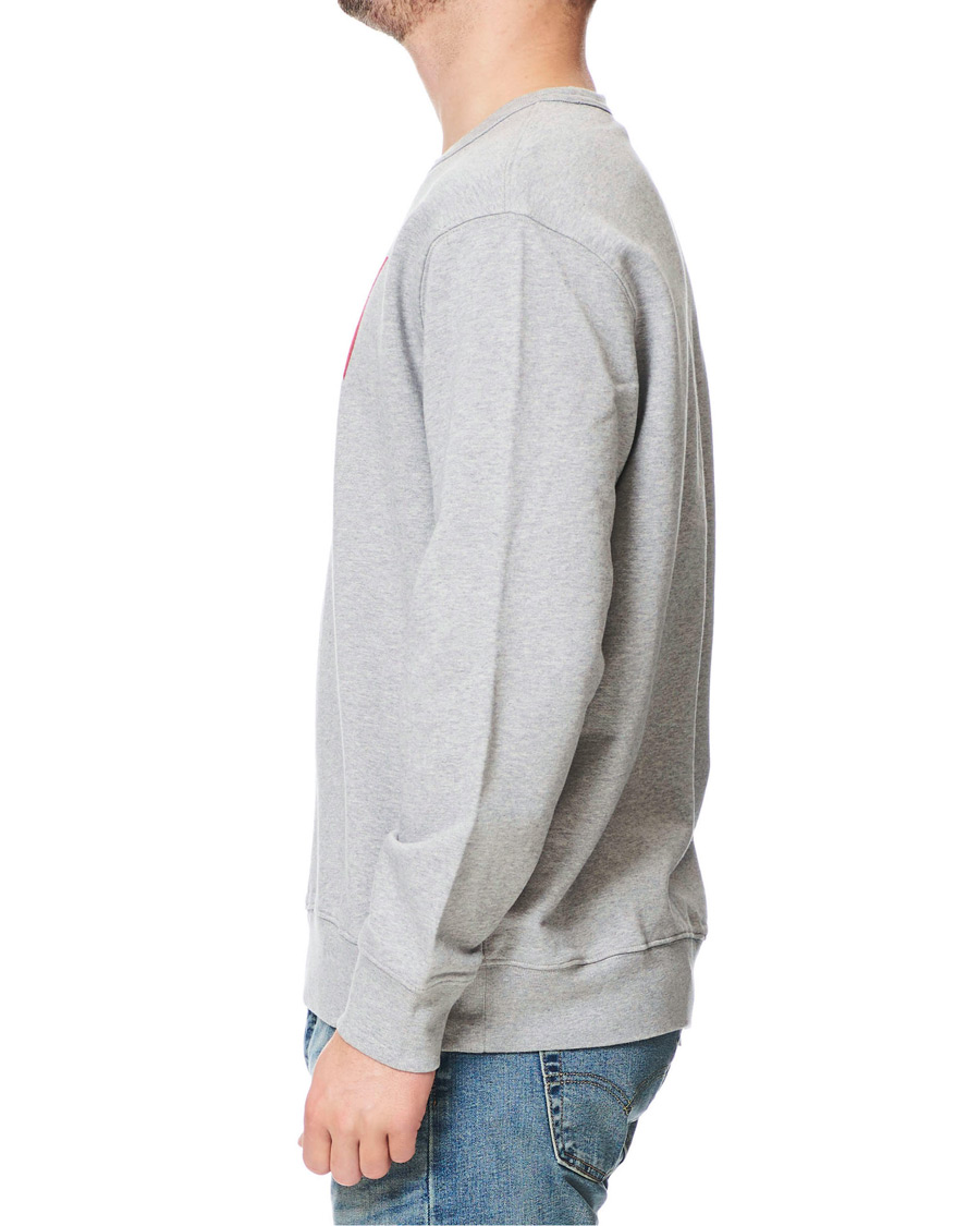 Herre | Gensere | Levi's | Graphic Crew Neck Sweatshirt Heather Grey