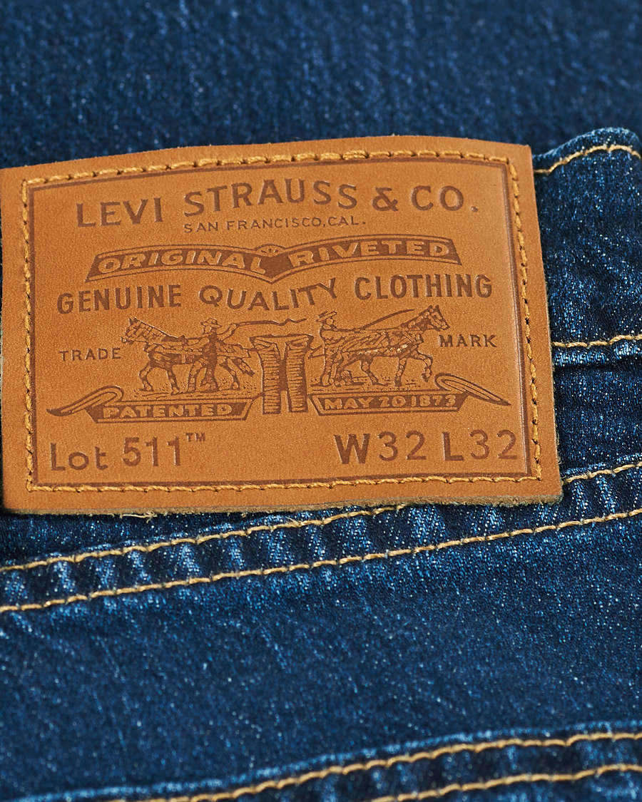 Herre | Jeans | Levi's | 511 Slim Fit Stretch Jeans Laurelhurst Shocking
