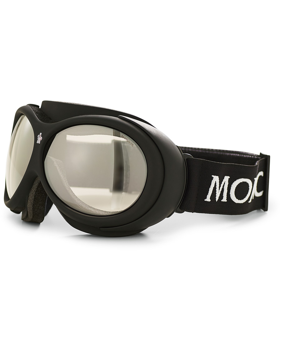 Herre | Moncler Lunettes ML0130 Goggles Black | Moncler Lunettes | ML0130 Goggles Black