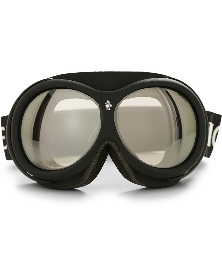 Herre | Moncler Lunettes ML0130 Goggles Black | Moncler Lunettes | ML0130 Goggles Black