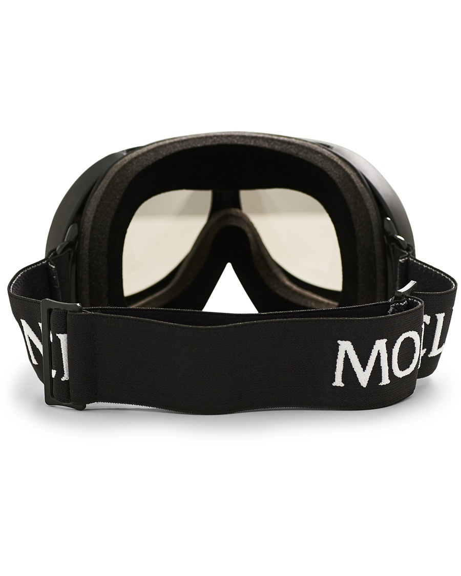 Herre | Moncler Lunettes ML0130 Goggles Black | Moncler Lunettes | ML0130 Goggles Black