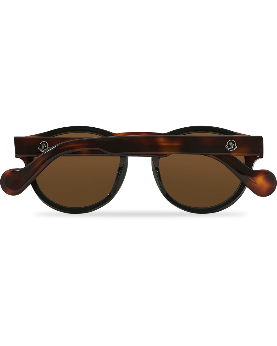 Herre | Moncler Lunettes ML0099 Sunglasses Black/Havana | Moncler Lunettes | ML0099 Sunglasses Black/Havana